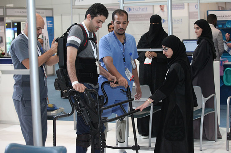 沙特医疗展现场情况GLOBAL HEALTH EXHIBITION