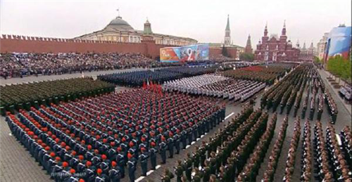 俄罗斯红场阅兵仪式